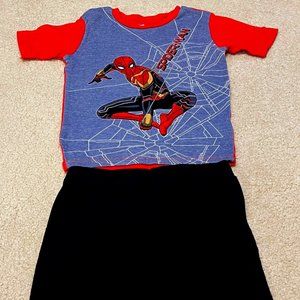 Marvel Spiderman No Way Home Boys Pajama Short Set - Size 10